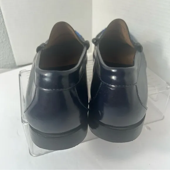 G.H. Bass Weejuns Men’s Larson Ombre’ Patent Leather Loafers 12D Academia Preppy