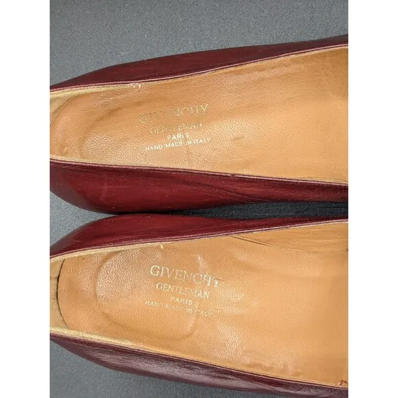 Givenchy Gentleman Paris Mens Size 11 Genuine Leather Brown Tassel Loafers