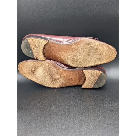 Givenchy Gentleman Paris Mens Size 11 Genuine Leather Brown Tassel Loafers