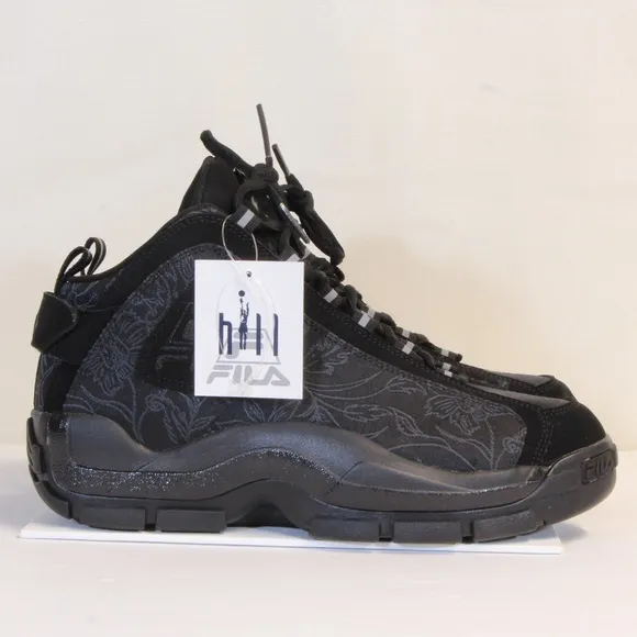 Grant Hill 2 Women's Black Floral Jacquard Basketball Shoe Size 9.5 NWT