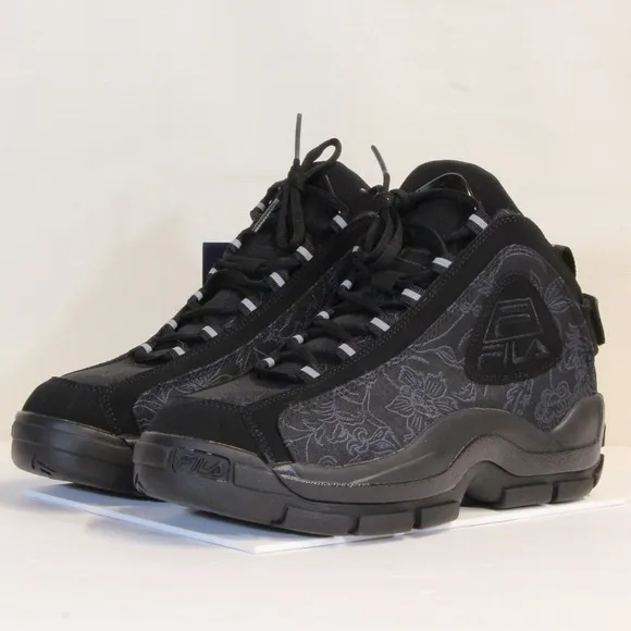 Grant Hill 2 Women's Black Floral Jacquard Basketball Shoe Size 9.5 NWT
