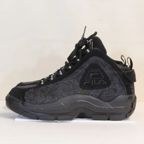 Grant Hill 2 Women's Black Floral Jacquard Basketball Shoe Size 9.5 NWT