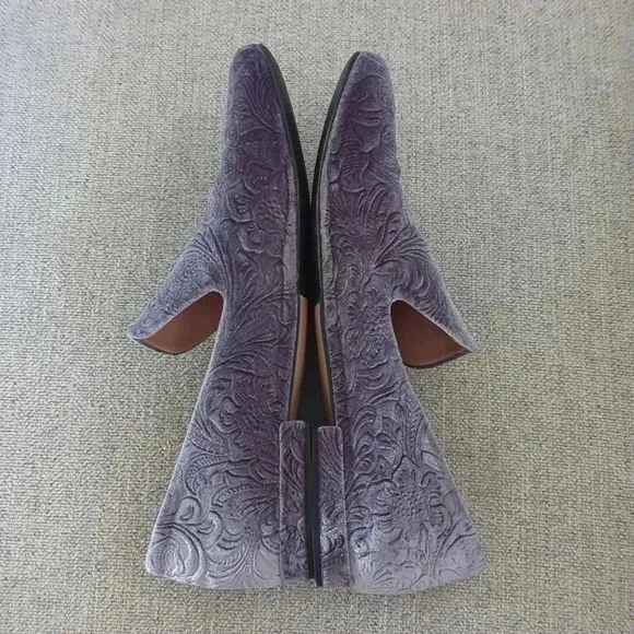 Gray Loaffers Women's Made in Italy Size 8