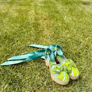 Green Garden Wonder Heels