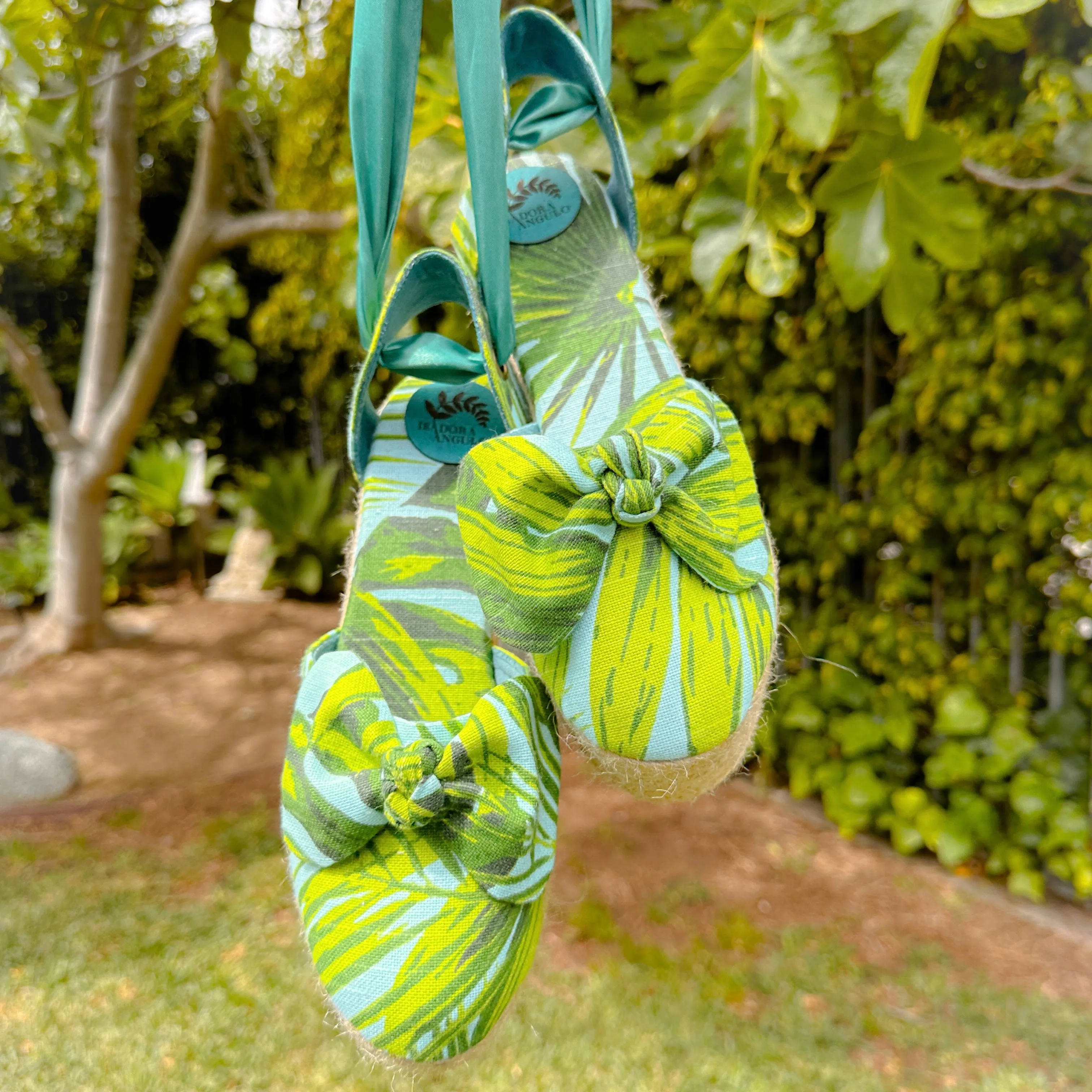 Green Garden Wonder Heels