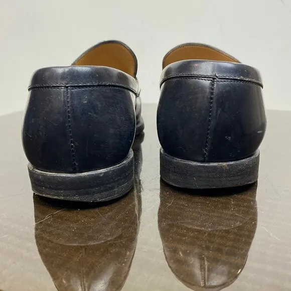 Gucci Horsebit Leather Loafers Penny Loafers Women's 7.5B