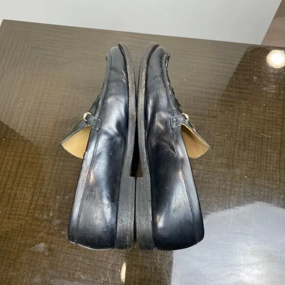 Gucci Horsebit Leather Loafers Penny Loafers Women's 7.5B