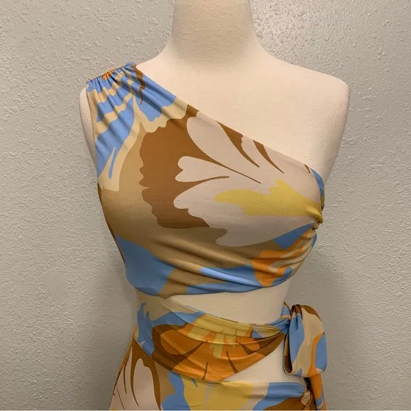 Hansen &amp; Gretel Ashanti Dress Poolside Print