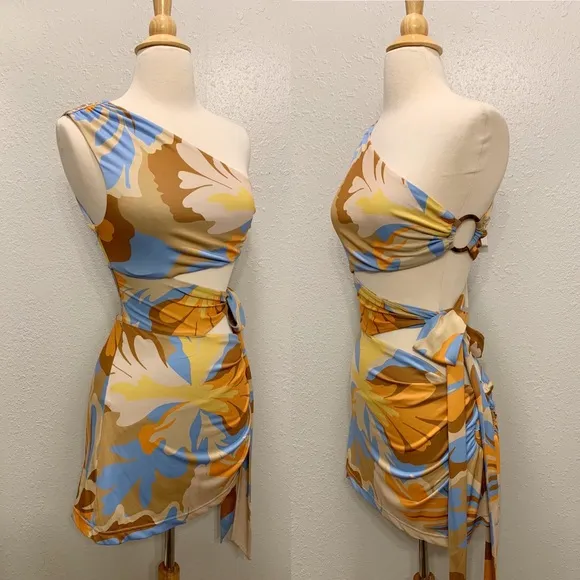 Hansen &amp; Gretel Ashanti Dress Poolside Print