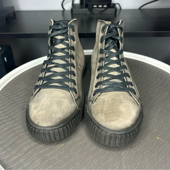 Harley-Davidson Barren Men's Gray High-Top Sneakers