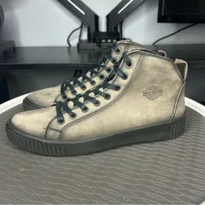 Harley-Davidson Barren Men's Gray High-Top Sneakers