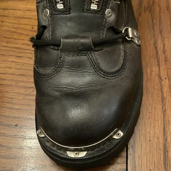 Harley Davidson Brake light motorcycle boots, round toe, size 10 1/2