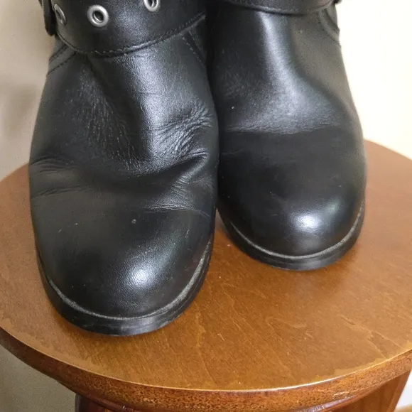 Harley Davidson Women's Cheryl 6-Inch Black Motorcycle Boots