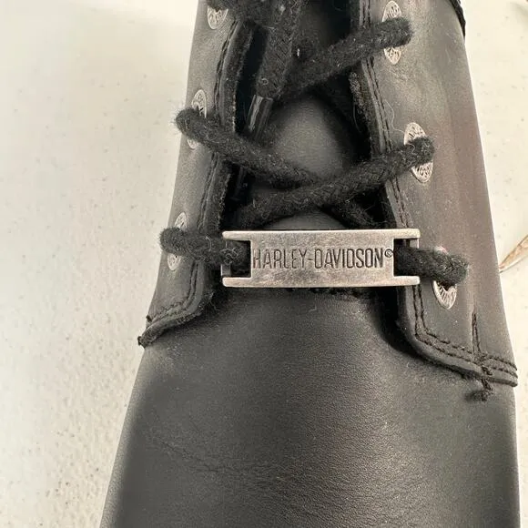 Harley-Davidson Women's Cynwood 5-Inch Black Riding Boots Size 8