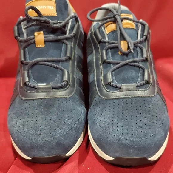 Harmony 783 Blue Sneakers with Suede Upper and Sporty Design