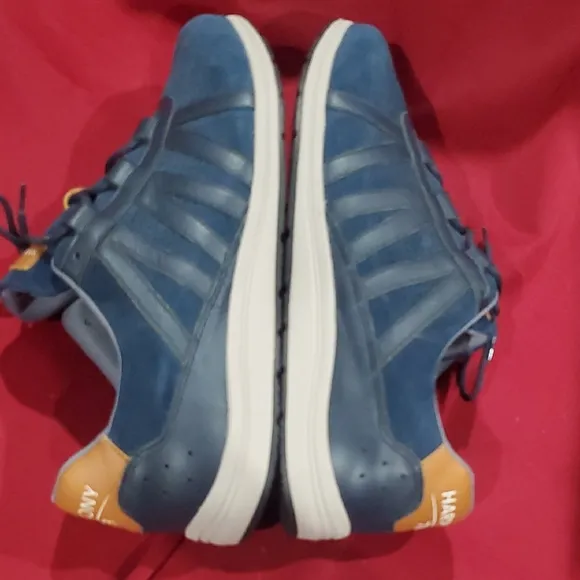 Harmony 783 Blue Sneakers with Suede Upper and Sporty Design