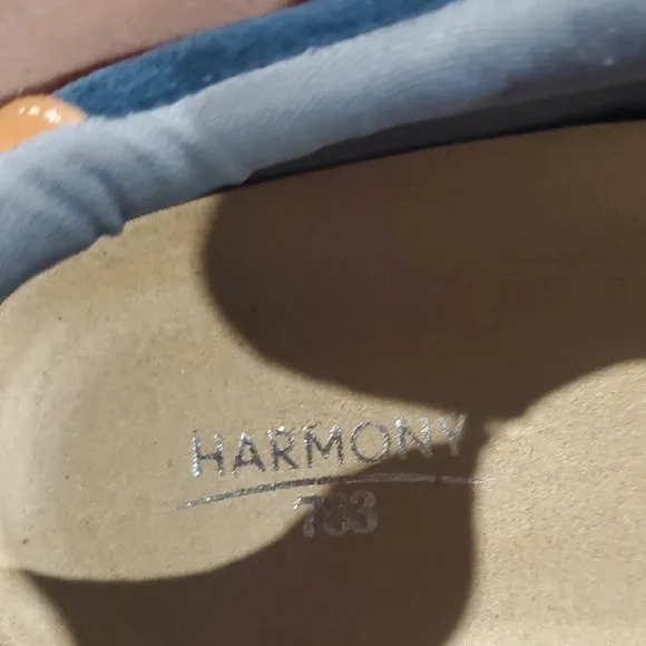 Harmony 783 Blue Sneakers with Suede Upper and Sporty Design