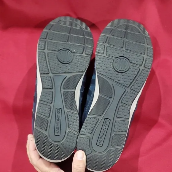 Harmony 783 Blue Sneakers with Suede Upper and Sporty Design