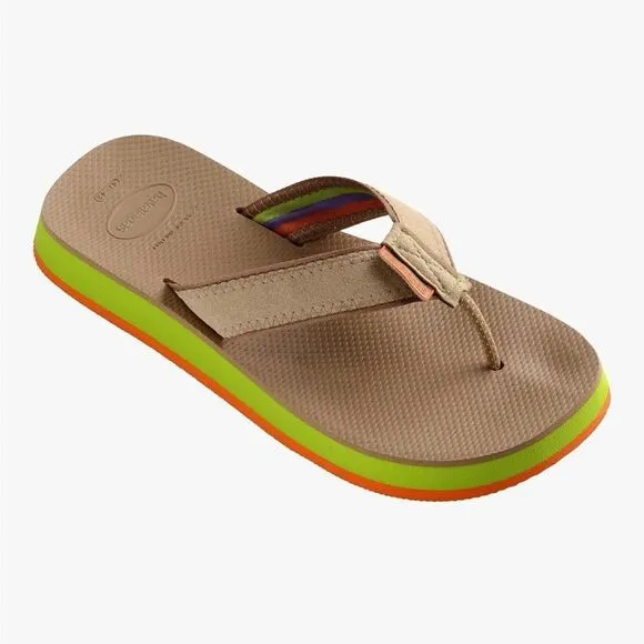 Havaianas Men's Urban Fusion II Sandal - Rose Gold-Size 9/10 NWT
