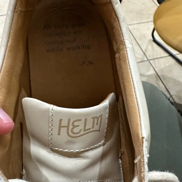 Helm Sneakers Leather “The Xander &quot; size 10.5 M