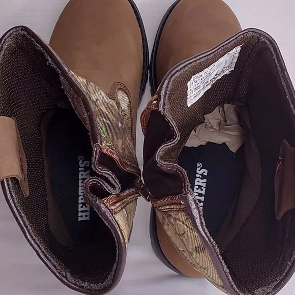 'HERTER'S' LEATHER CAMO YOUTH HUNTING BOOTS