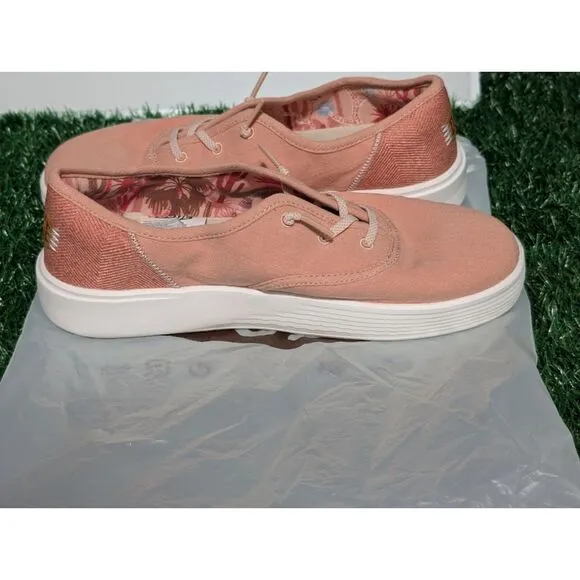 Hey Dude Conway Craft Pink Sneakers Women's Size 10 NWT No Box