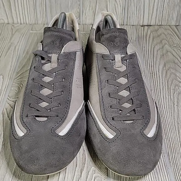 Hogan Olympia Grey Suede Sneakers Mens Size 9