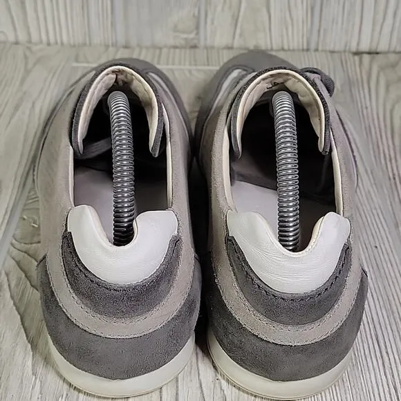 Hogan Olympia Grey Suede Sneakers Mens Size 9