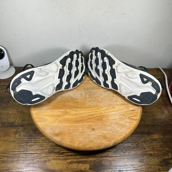 Hoka Clifton 9 Black White Shoes Sneakers Women's Size 9 B 1127896‎ BCPPR
