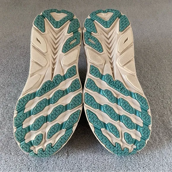 Hoka One One Shoes Womens 5 Blue Clifton 8 Running Athletic Sneakers 1119394