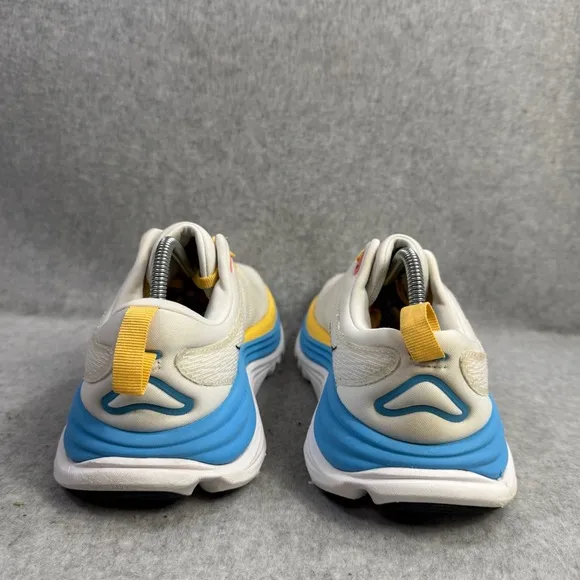 Hoka One One Womens Shoes Size 7.5 Gaviota 5 White Athletic Running Sneakers