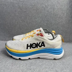 Hoka One One Womens Shoes Size 7.5 Gaviota 5 White Athletic Running Sneakers