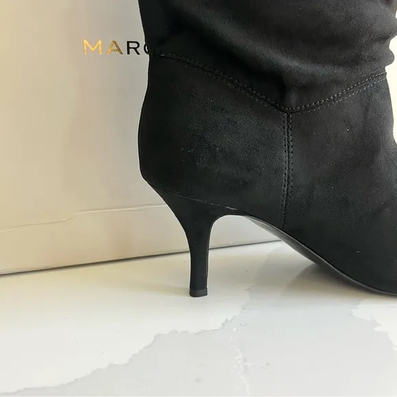 ♥️⚜️HOST PICK ♥️⚜️Marc Fisher Manya Faux Suede Pull On Slouch Mid Calf Boots
