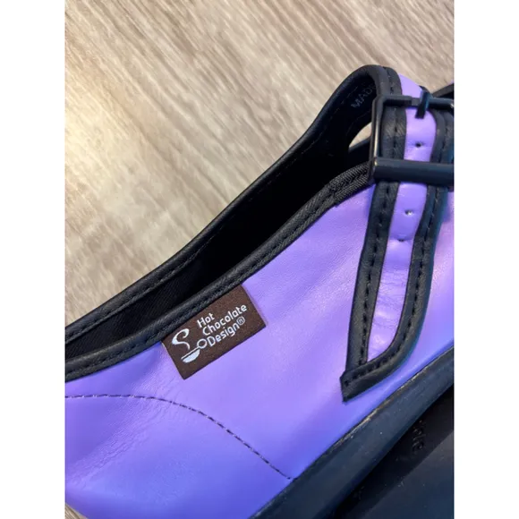 Hot Chocolate Design Chocolaticas: Halloween Flats: Purple Women's Size 39 8.5