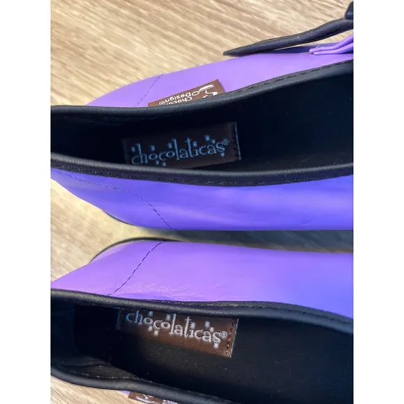 Hot Chocolate Design Chocolaticas: Halloween Flats: Purple Women's Size 39 8.5
