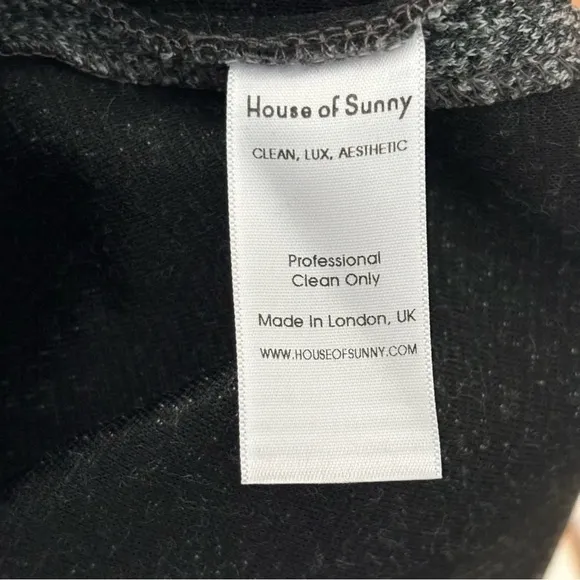 HOUSE OF SUNNY Waist Tie Dress UK Size 8 US Size 4 Relaxed Fit Oversized