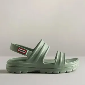 HUNTER Bloom Algae Foam Sandals in Sweet Gale Green, Size 11 New in Box