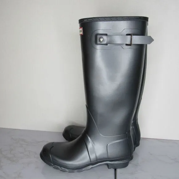 Hunter Women's Original Nebula Silver Rain Boots