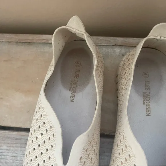 ILSE JACOBSEN HORNBAEK Women's Tulip 139 Flat | Slip-On | SZ 10