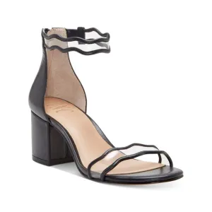 INC Womens Black Transparent Straps Elastic Goring Hadwin4 Sandals 11 M