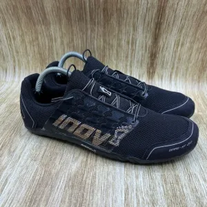 Inov-8 Bare-XF 210 Men's Size 9.5 Black Barefoot Sneakers Shoes Athletic Minimal