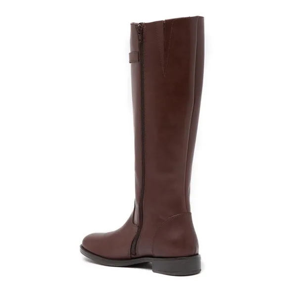 Italian Shoemakers Antonia Brown Leather Boots
