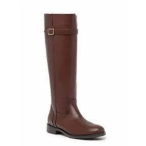 Italian Shoemakers Antonia Leather Knee Boots