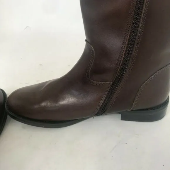 Italian Shoemakers Antonia Leather Knee Boots