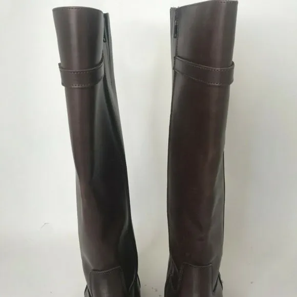 Italian Shoemakers Antonia Leather Knee Boots