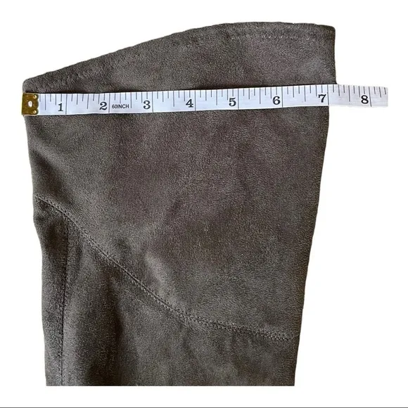 Ivanka Trump Gray Over the Knee Boots