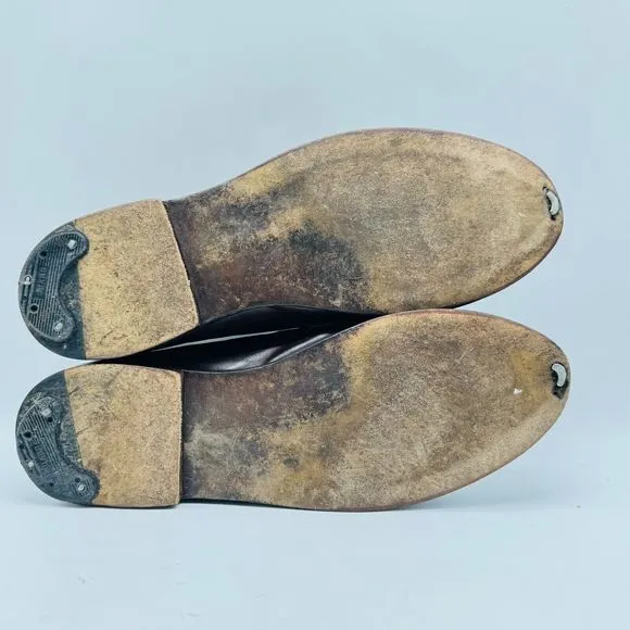 J. Crew Ludlow Penny Loafers Mens 11 Brown Leather Casual Dress Shoes