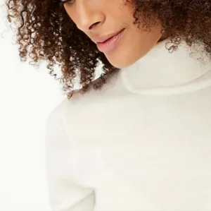 J. Crew Machine Washable Merino Wool Blend Turtleneck Sweater Winter Spring Chic