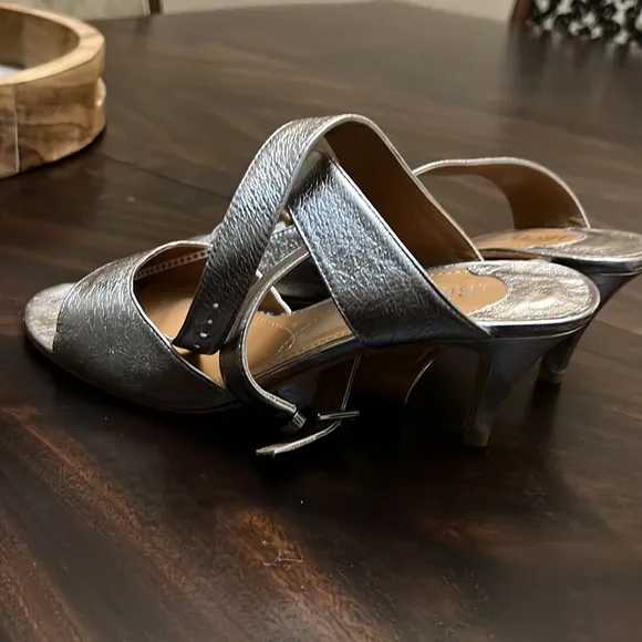 J. ReneeSoncino Metallic Dress Sandals