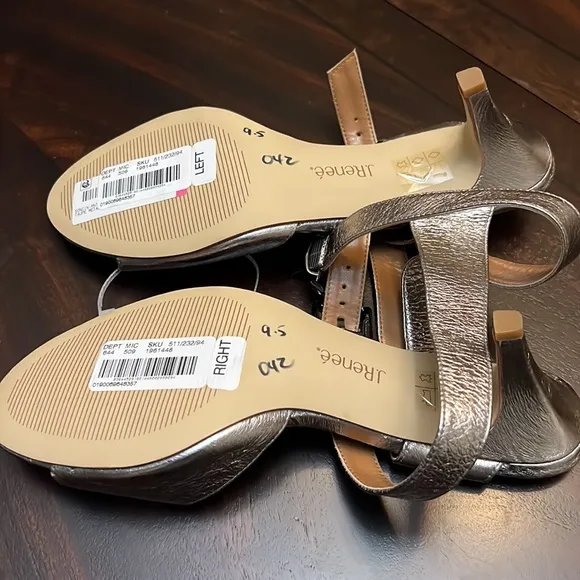 J. ReneeSoncino Metallic Dress Sandals